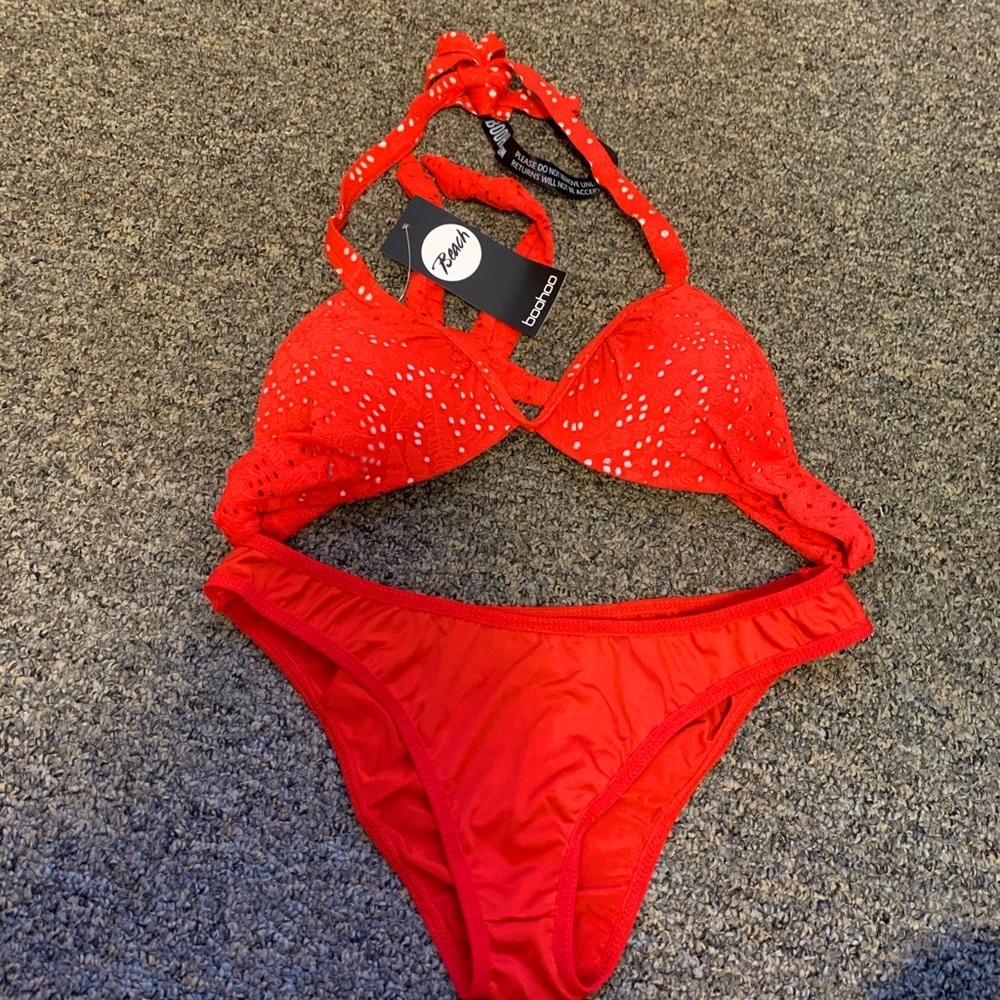 NWT Triangle Push-up bikini set